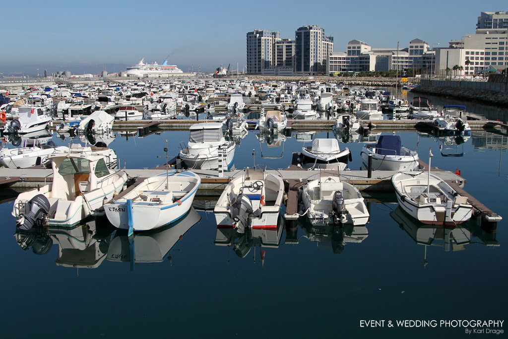 Mid-Harbour Small Boats Marina, Gibraltar - Karl Drage, Northamptonshire commercial photographer