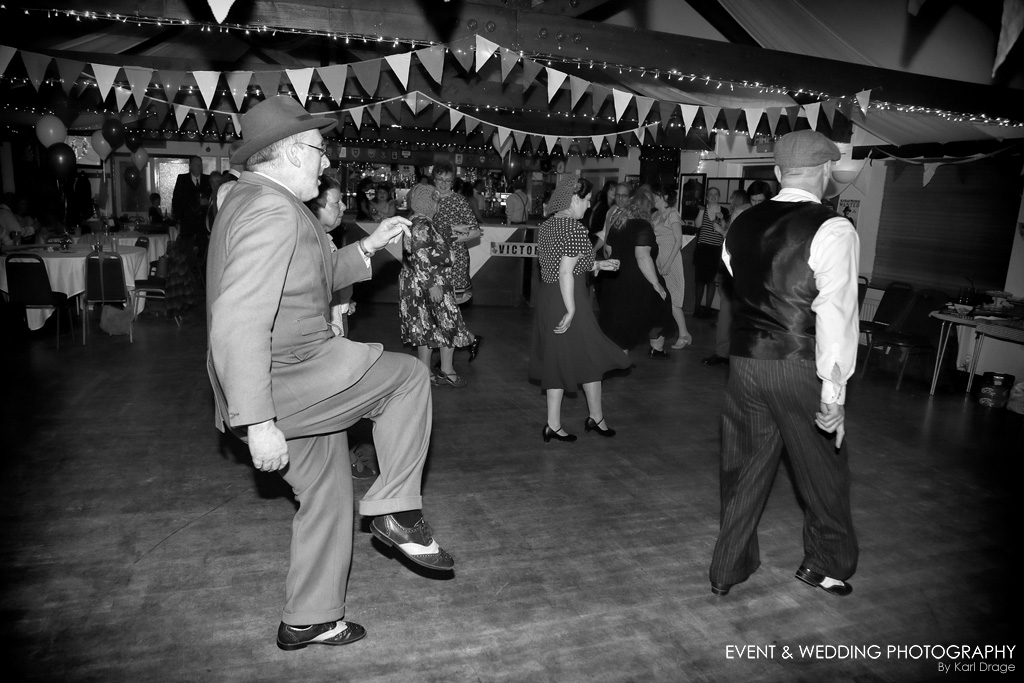 Nicky Woodbridge Fundraising 1940s Night - Karl Drage, Market Harborough event photographer