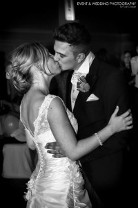 The first dance as husband and wife - by Kettering wedding photographer Karl Drage