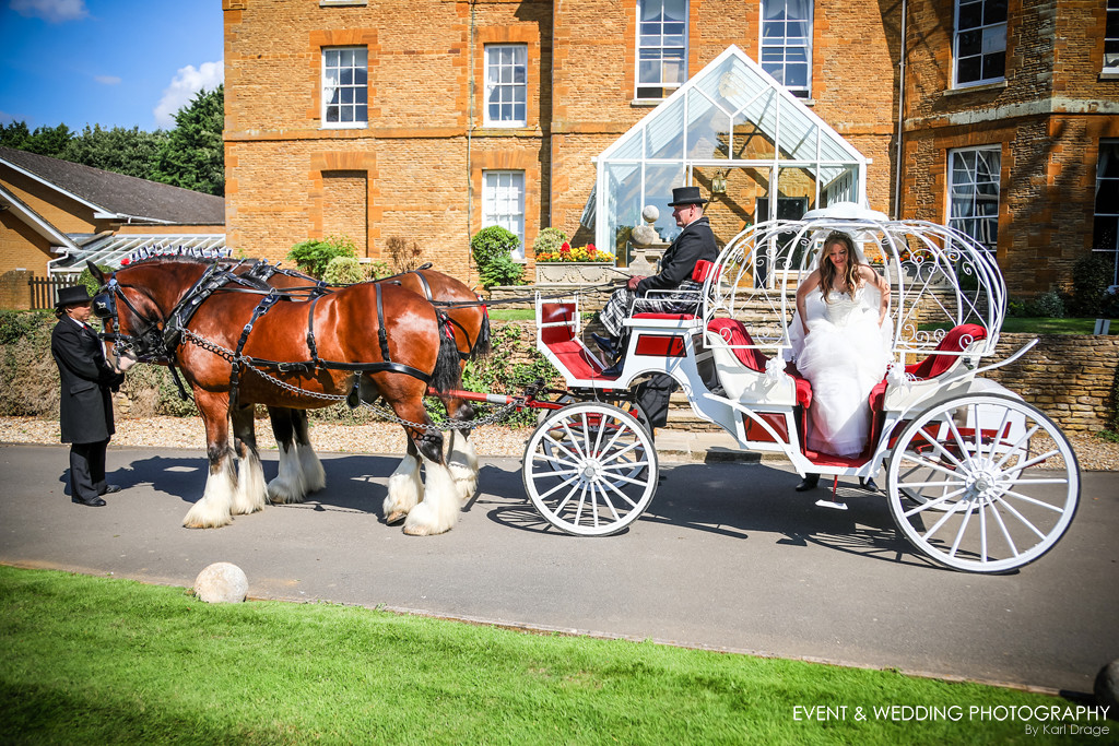 The shire horses and princess carriage were supplied by Waldburg Shires