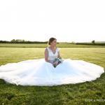 The stunning Lenovia dress supplied by Brides of Corby