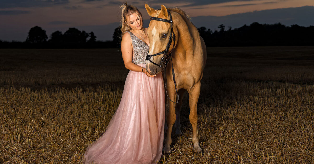 Northants Equine Prom Dress Photo Shoot - Event and Wedding Photography